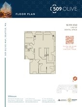 509 Olive Way, Seattle, WA to rent Floor Plan- Image 1 of 1