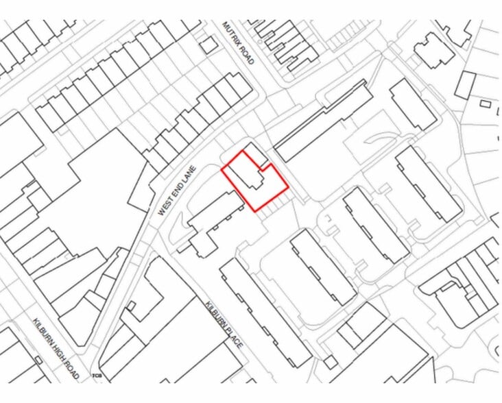 12 West End Ln, London for sale - Site Plan - Image 3 of 3