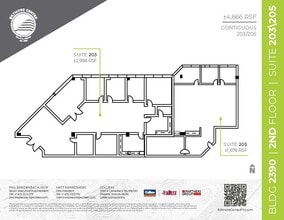 2398 E Camelback Rd, Phoenix, AZ to rent Floor Plan- Image 2 of 2