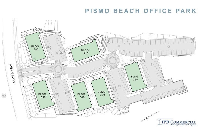 300 James Way, Pismo Beach, CA for rent - Site Plan - Image 3 of 3