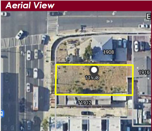 11908 Wilmington Ave, Los Angeles, CA for sale - Aerial - Image 2 of 3