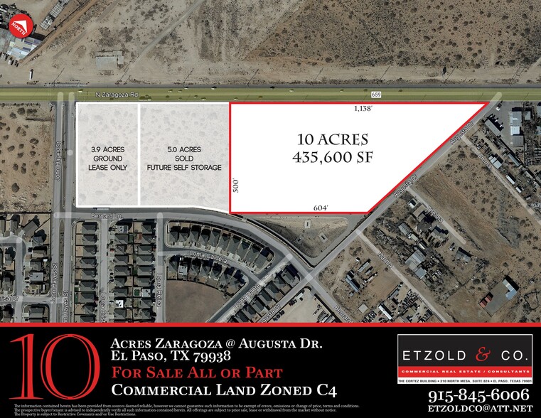 N Zaragoza Road, El Paso, TX for sale - Other - Image 1 of 5