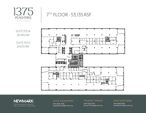 1375 Peachtree St NE, Atlanta, GA to rent Floor Plan- Image 1 of 2