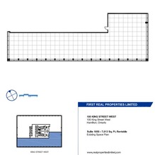 100, 110, and 120 King St W, Hamilton, ON for rent Floor Plan- Image 1 of 1