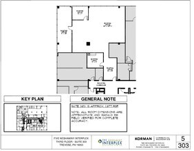 5 Neshaminy Interplex, Trevose, PA for rent Floor Plan- Image 2 of 4