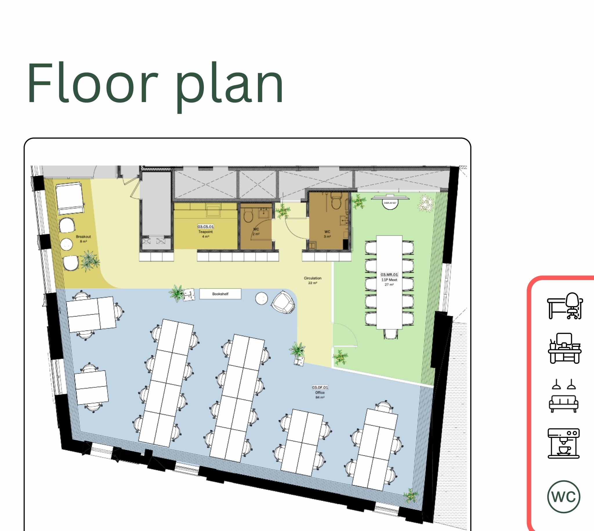 58 Wardour St, London to rent Floor Plan- Image 1 of 10