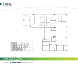 9 Greenway Plz, Houston, TX for rent Floor Plan- Image 1 of 2