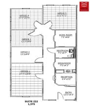 5755 N Point Pky, Alpharetta, GA to rent Floor Plan- Image 1 of 3