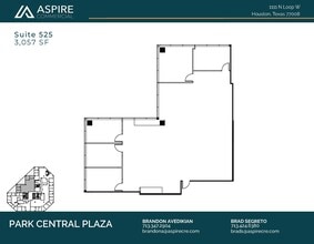 1111 N Loop W, Houston, TX to rent Floor Plan- Image 1 of 2