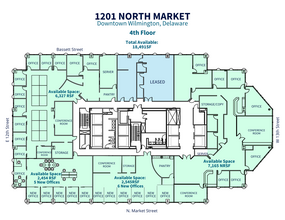 1201 N Market St, Wilmington, DE for rent Floor Plan- Image 2 of 9