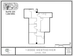 12000 Westheimer Rd, Houston, TX for rent Site Plan- Image 1 of 1