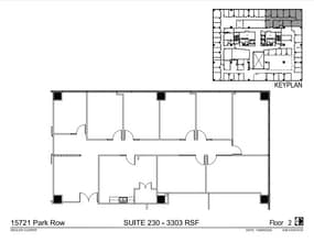 15721 Park Row, Houston, TX to rent Floor Plan- Image 1 of 1