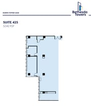 4340 East-West Hwy, Bethesda, MD to rent Floor Plan- Image 1 of 1