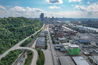 2200-2214 Liberty Ave, Pittsburgh, PA - aerial  map view