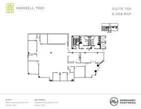 3650 Mansell Rd, Alpharetta, GA for rent Floor Plan- Image 1 of 1