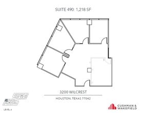 3200 Wilcrest Dr, Houston, TX to rent Floor Plan- Image 1 of 1