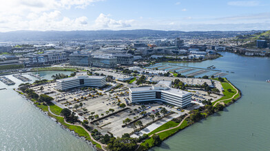 395 Oyster Point Blvd, South San Francisco, CA - AERIAL  map view - Image1