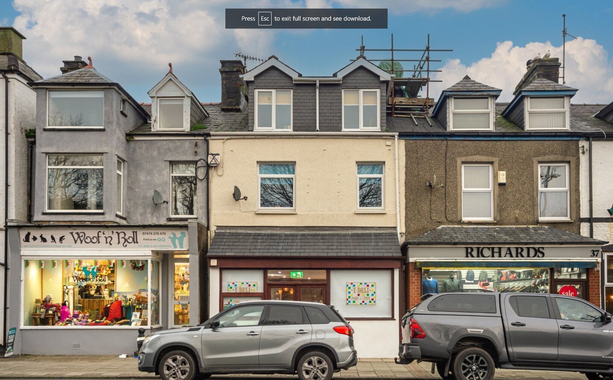 39 High St, Porthmadog for sale Building Photo- Image 1 of 1