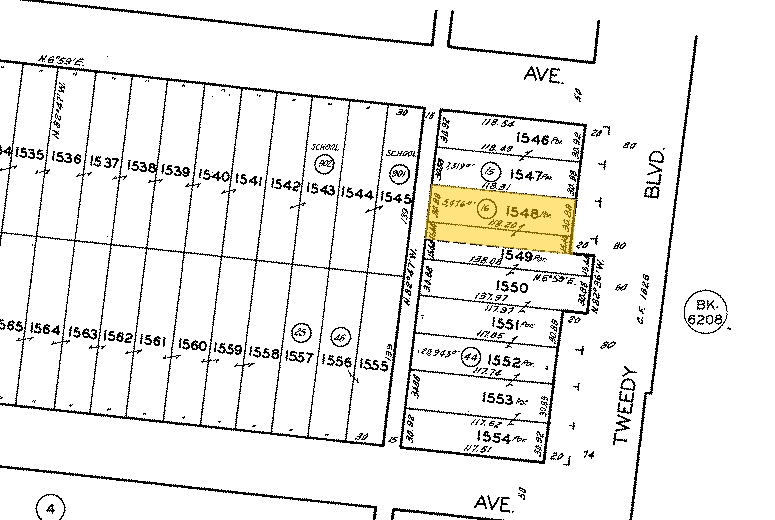 3321-3325 Tweedy Blvd, South Gate, CA for rent - Plat Map - Image 2 of 5