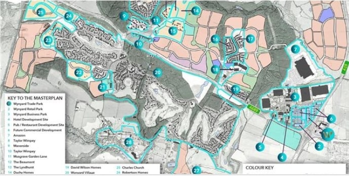 Wynyard, Billingham to rent - Site Plan - Image 3 of 5