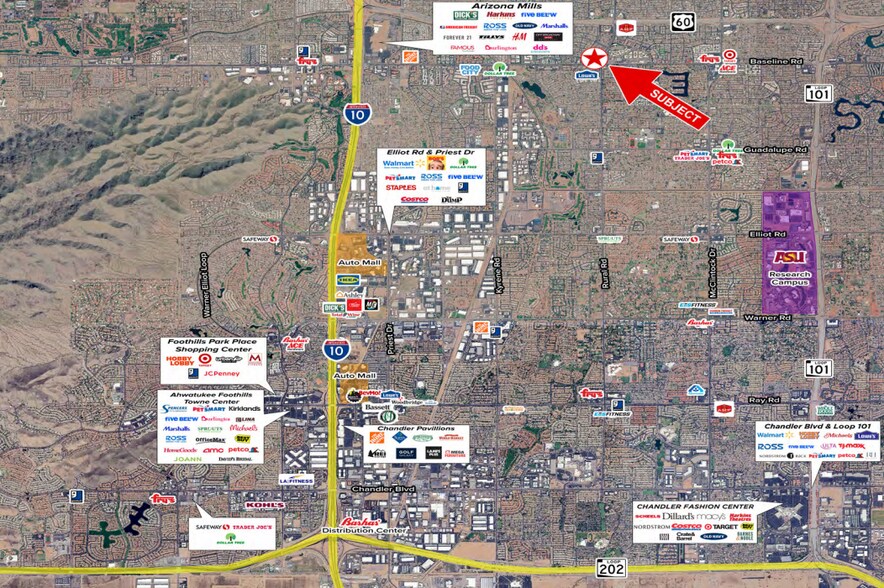 5120 S Rural Rd, Tempe, AZ to rent - Aerial - Image 2 of 13