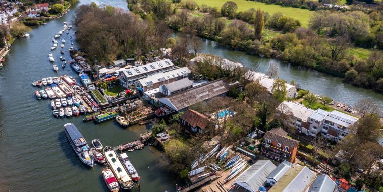 Eel Pie Island Slipways, Twickenham for sale Primary Photo- Image 1 of 1