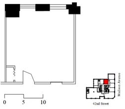 315 Madison Ave, New York, NY to rent Floor Plan- Image 1 of 1