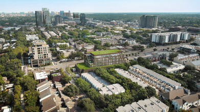 4145 Travis St, Dallas, TX - aerial  map view