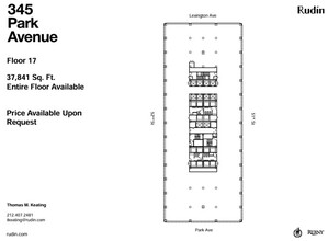 345 Park Ave, New York, NY for rent Floor Plan- Image 1 of 1