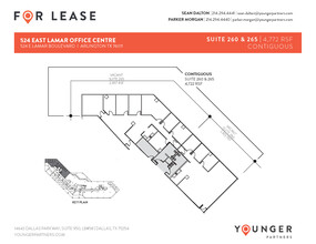 524 E Lamar Blvd, Arlington, TX for rent Floor Plan- Image 2 of 2