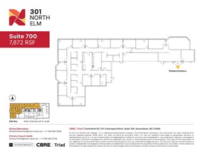 301 N Elm St, Greensboro, NC for rent Floor Plan- Image 1 of 1