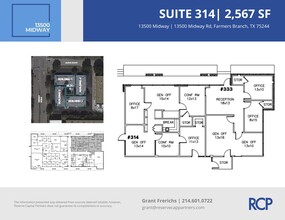 13500 Midway Rd, Farmers Branch, TX for rent Floor Plan- Image 1 of 1