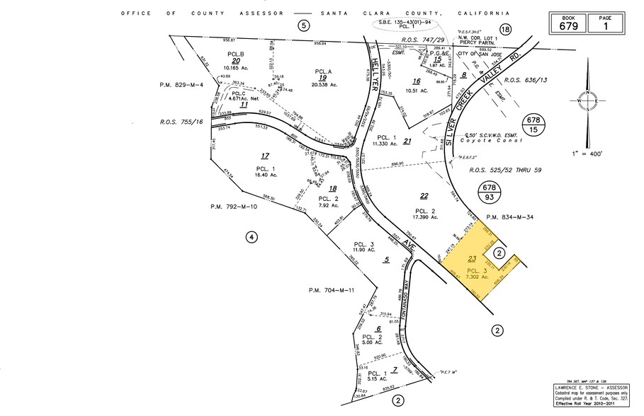 5750-5784 Hellyer Ave, San Jose, CA for sale - Plat Map - Image 1 of 1