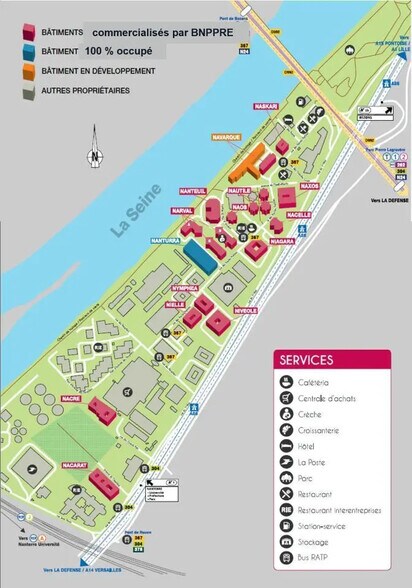 Light Industrial in Nanterre to rent - Floor Plan - Image 3 of 3