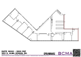 1201 S Alma School Rd, Mesa, AZ for rent Floor Plan- Image 1 of 1