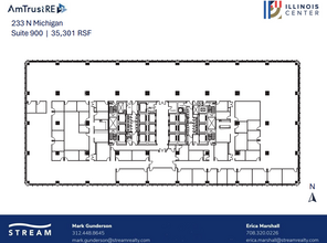 233 N Michigan Ave, Chicago, IL for rent Floor Plan- Image 1 of 1