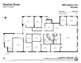 2802 Ingleton Ave, Burnaby, BC for rent Floor Plan- Image 1 of 9