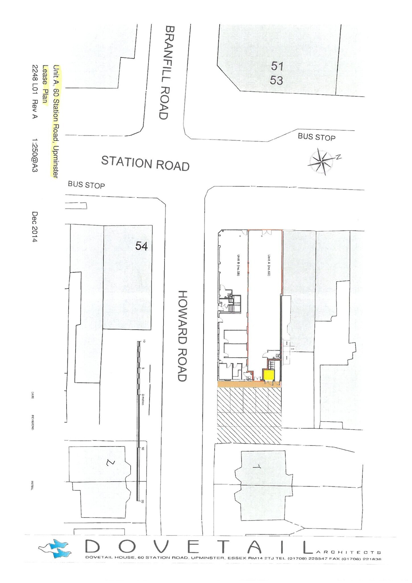 60C Station, Upminster to rent Site Plan- Image 1 of 2