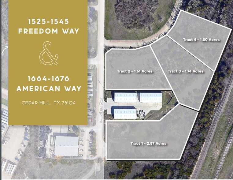 1525-1676 American Way and Freedom Way, Cedar Hill, TX for sale - Primary Photo - Image 1 of 3