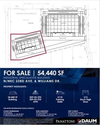 More details for NEC 23rd Ave & Williams Dr, Phoenix, AZ - Industrial for Rent