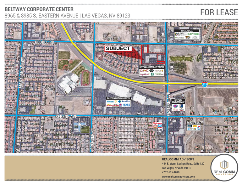 8975 S Eastern Ave, Las Vegas, NV for rent - Building Photo - Image 3 of 22