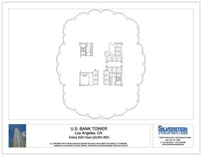 633 W 5th St, Los Angeles, CA for rent Floor Plan- Image 2 of 2