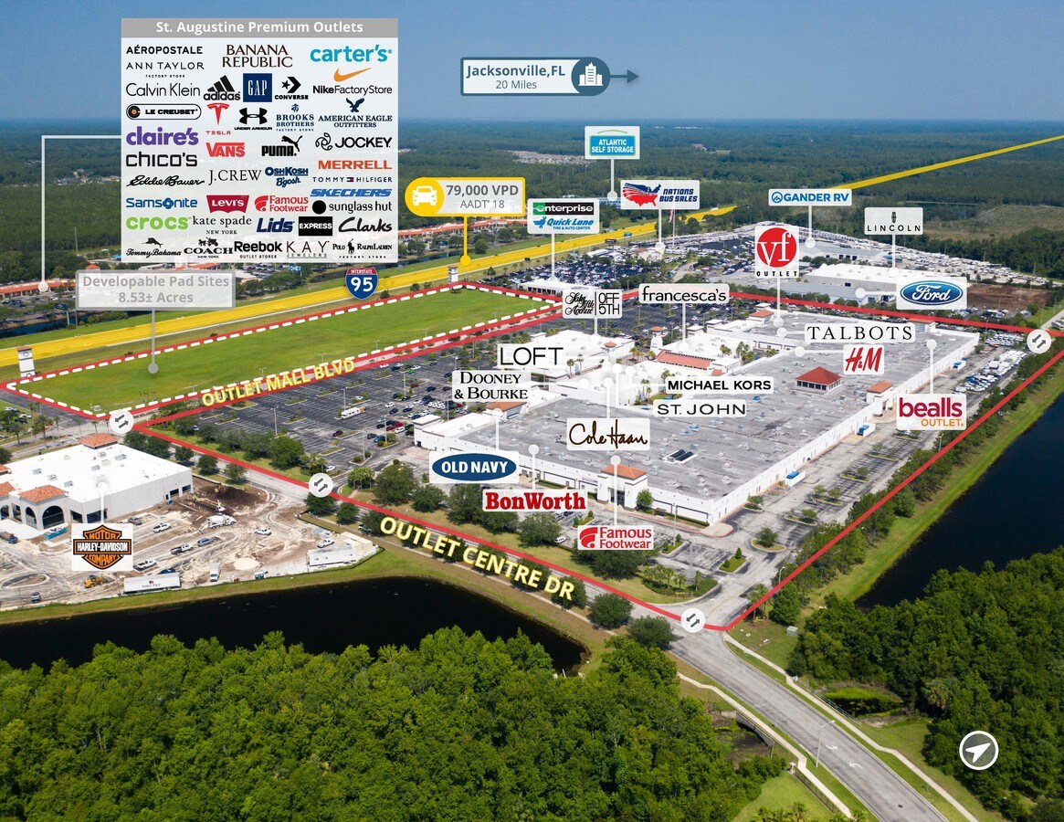 500 Outlet Mall Blvd, Saint Augustine 32084 UK