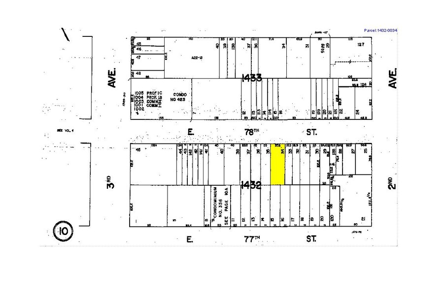 244 E 78th St, New York, NY for sale - Plat Map - Image 1 of 15