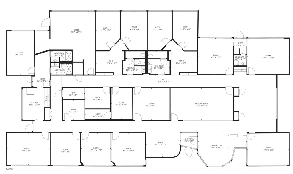 3501 S Lakeside Dr, Oklahoma City, OK for sale - Floor Plan - Image 1 of 1