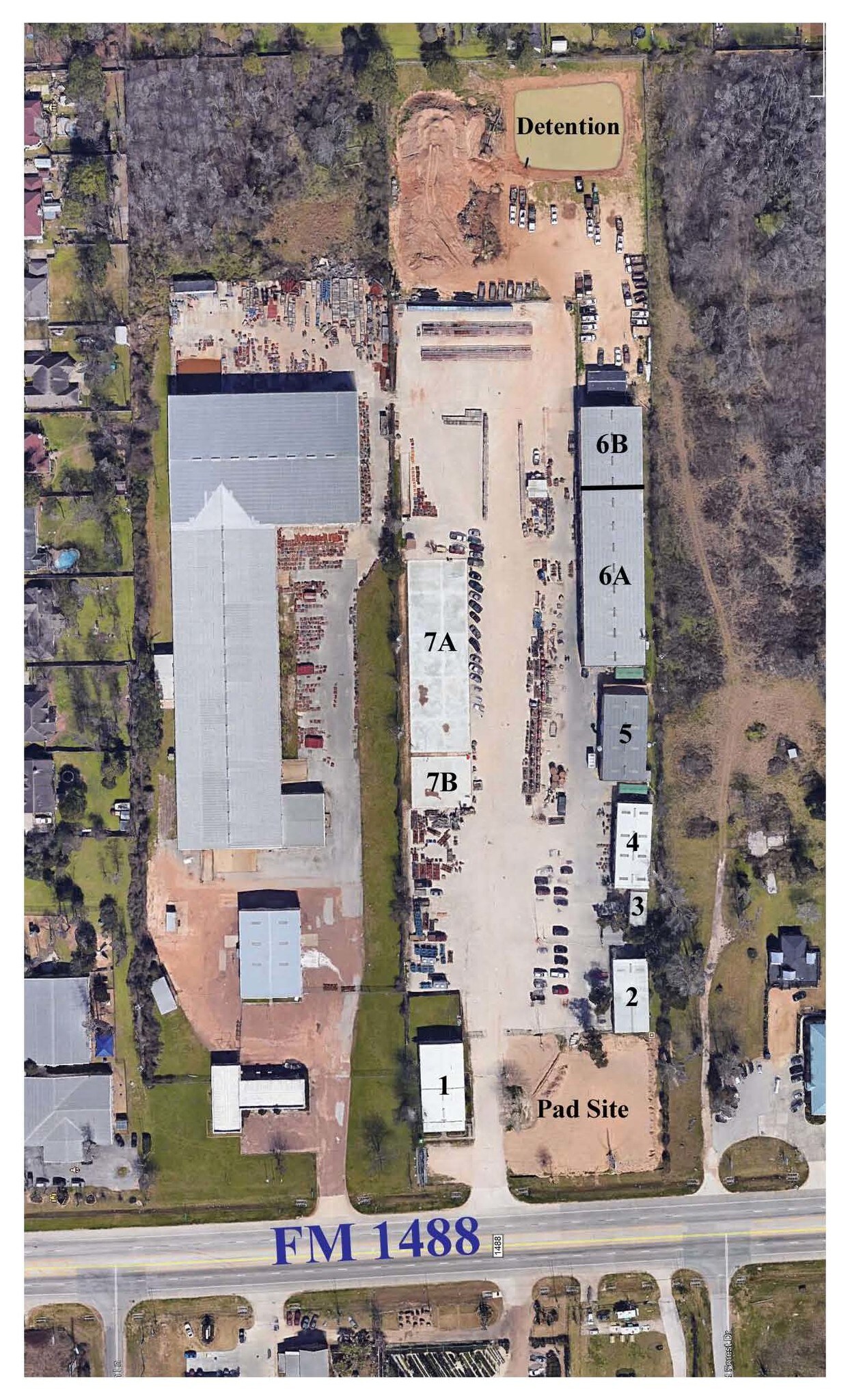 5506 Fm 1488 Rd, Magnolia, TX for sale Aerial- Image 1 of 1