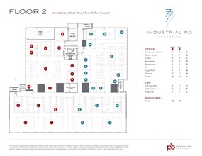 777 Industrial Rd, San Carlos, CA for rent Floor Plan- Image 1 of 4