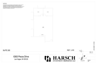 6345 S Pecos Rd, Las Vegas, NV for rent Site Plan- Image 1 of 1