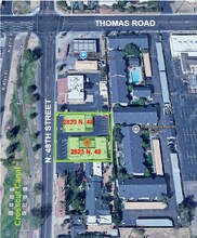 2823 N 48th St, Phoenix, AZ - AERIAL map view