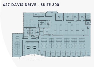 627 Davis Dr, Morrisville, NC for rent Floor Plan- Image 2 of 5